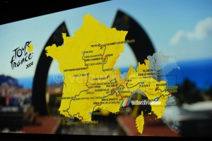 The Tour de France 2024 race route (8715x)